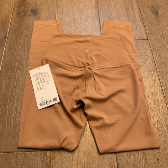 Lululemon Saddle Brown Align Pant 25” size 2 - Picture 4 of 4